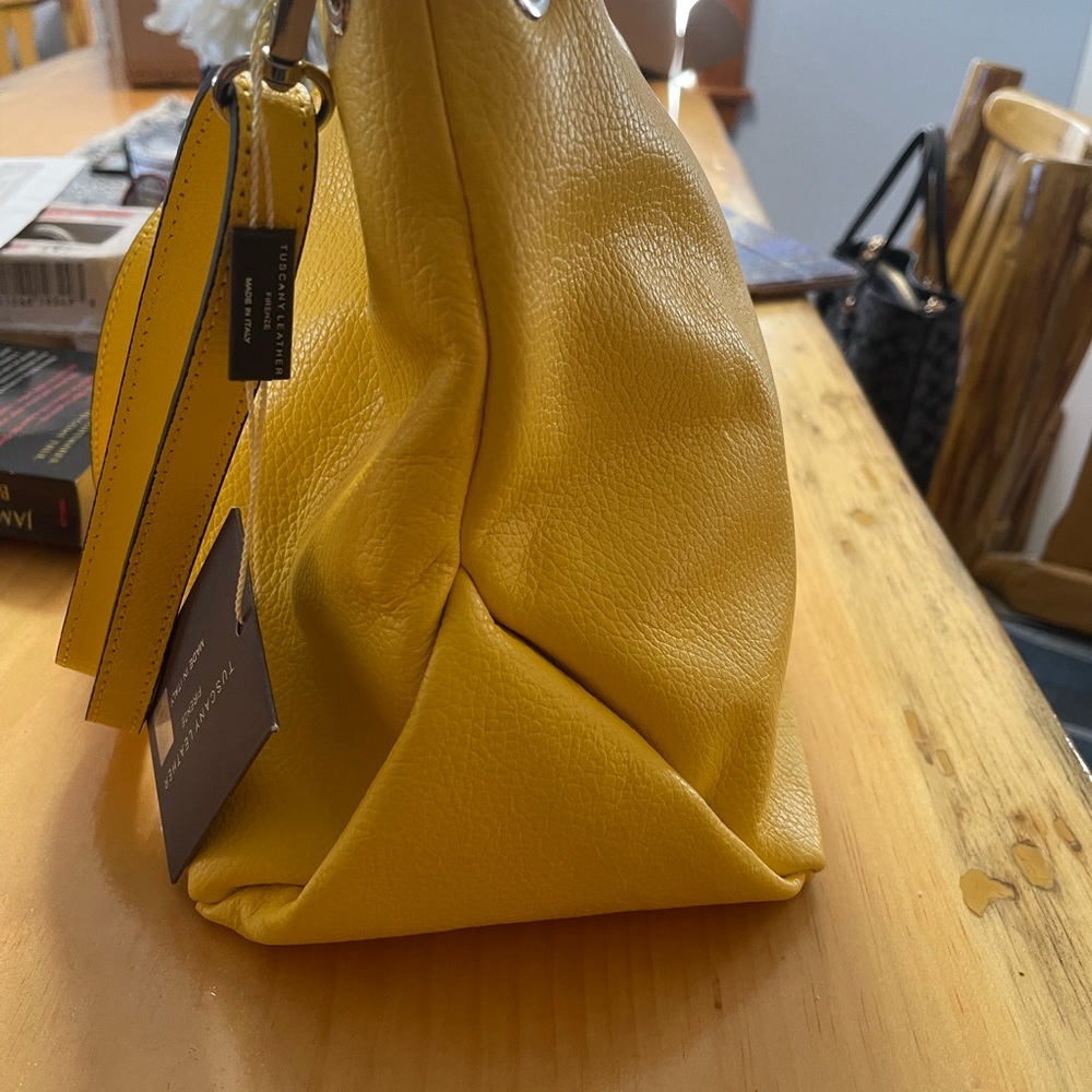 Tuscany Leather hobo bag. NWT ! - Picture 8 of 14